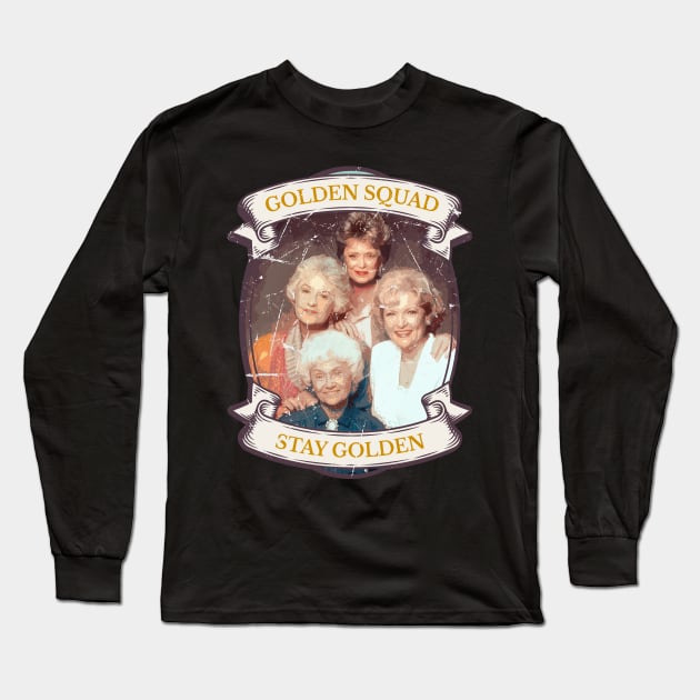 golden girls - golden squad Long Sleeve T-Shirt by LAKOSH